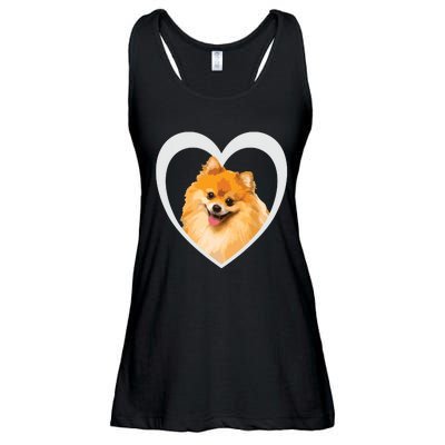 Pomeranian Pomeranian Dog Pomeranian Ladies Essential Flowy Tank