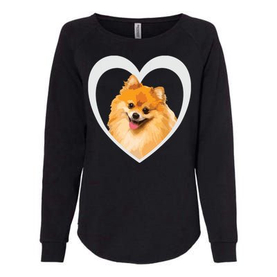 Pomeranian Pomeranian Dog Pomeranian Womens California Wash Sweatshirt