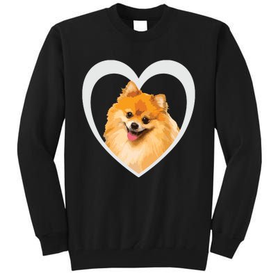 Pomeranian Pomeranian Dog Pomeranian Tall Sweatshirt