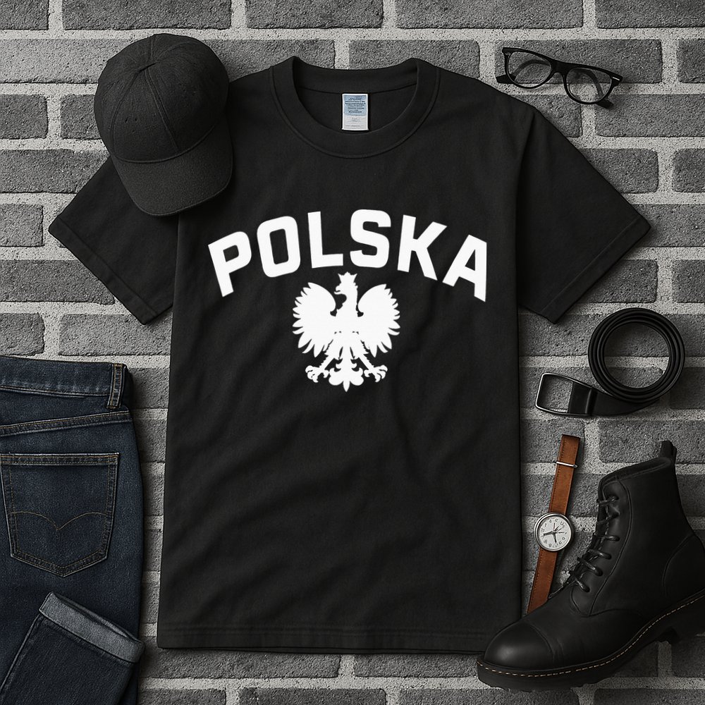 Polska Polish Eagle Poland Polish Ancestry Dyngus Day Tall T-Shirt