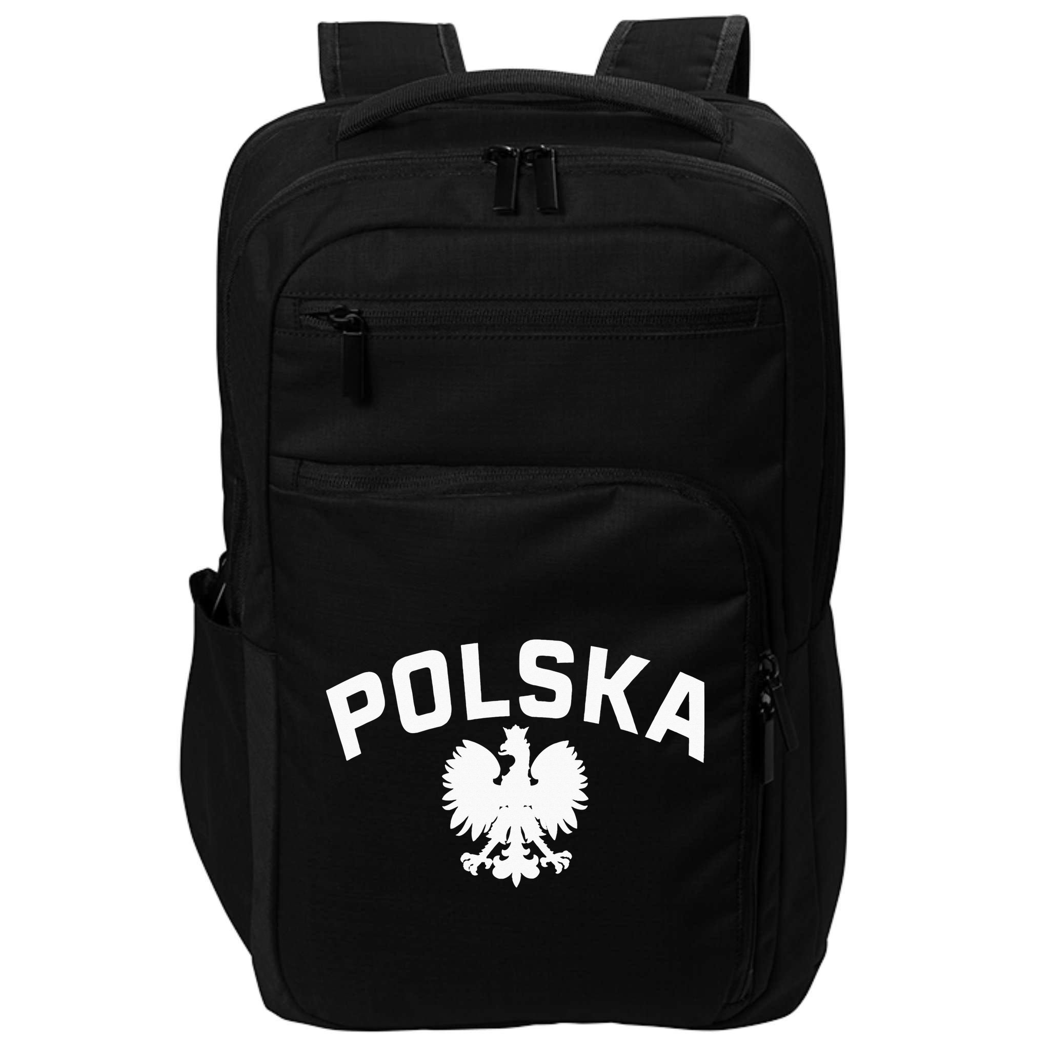 Polska Polish Eagle Poland Polish Ancestry Dyngus Day Impact Tech Backpack