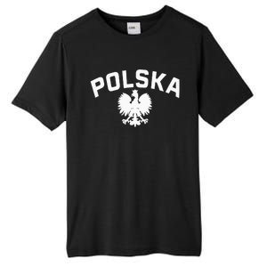 Polska Polish Eagle Poland Polish Ancestry Dyngus Day Tall Fusion ChromaSoft Performance T-Shirt