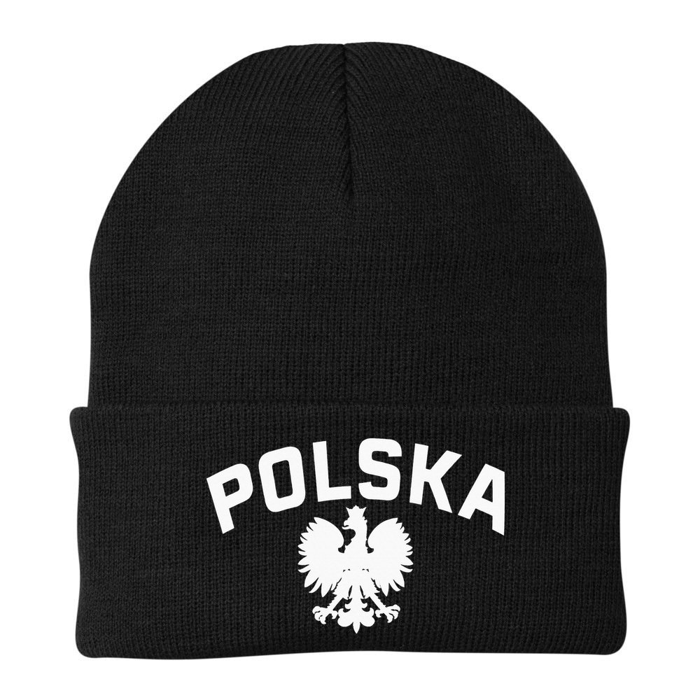 Polska Polish Eagle Poland Polish Ancestry Dyngus Day Beanie
