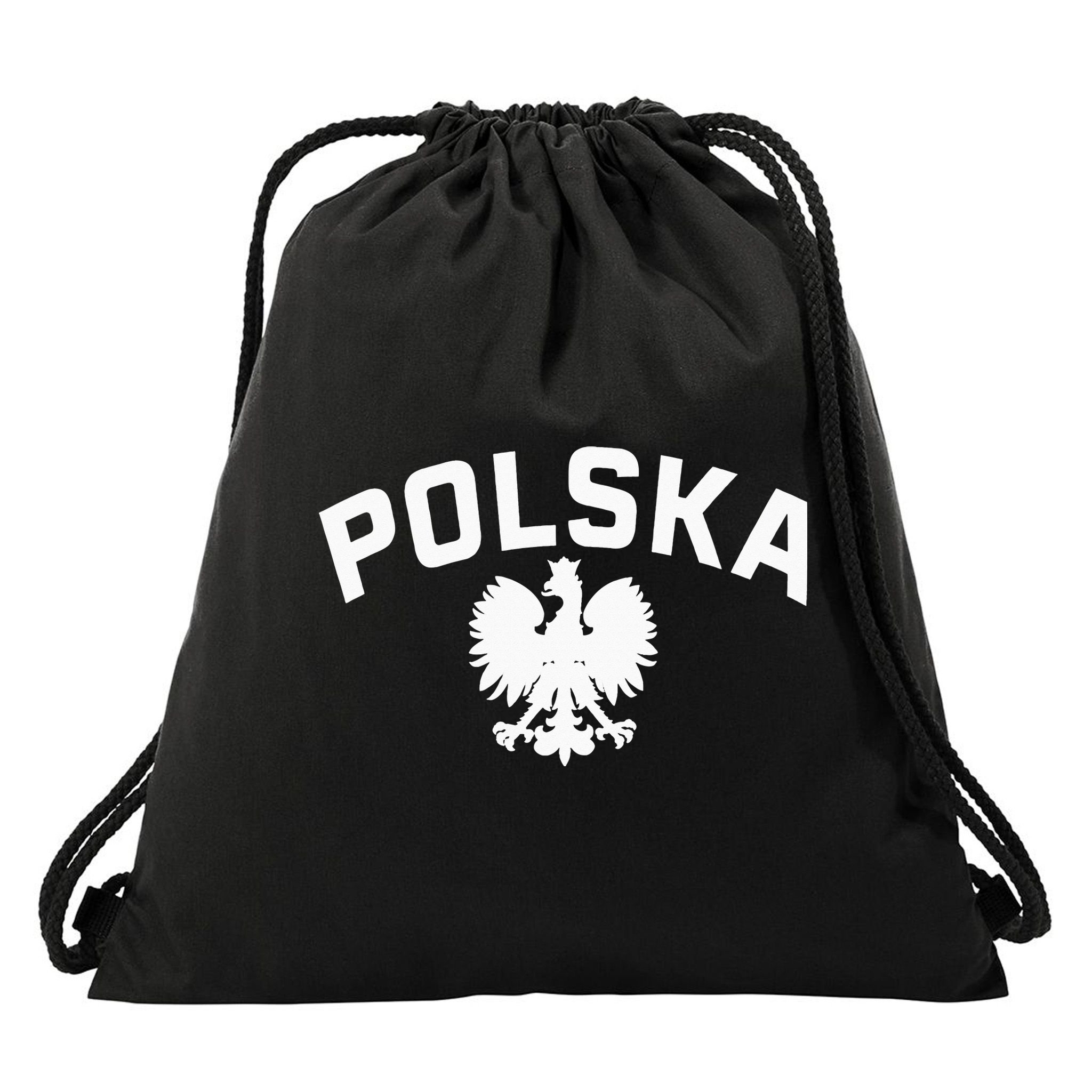 Polska Polish Eagle Poland Polish Ancestry Dyngus Day Drawstring Bag