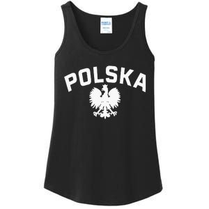 Polska Polish Eagle Poland Polish Ancestry Dyngus Day Ladies Essential Tank