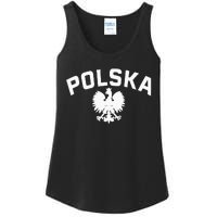 Polska Polish Eagle Poland Polish Ancestry Dyngus Day Ladies Essential Tank