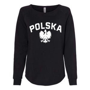 Polska Polish Eagle Poland Polish Ancestry Dyngus Day Womens California Wash Sweatshirt