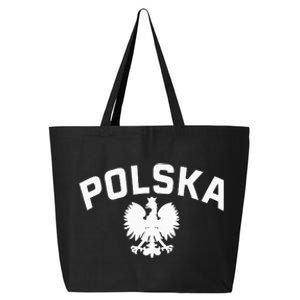 Polska Polish Eagle Poland Polish Ancestry Dyngus Day 25L Jumbo Tote