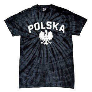 Polska Polish Eagle Poland Polish Ancestry Dyngus Day Tie-Dye T-Shirt