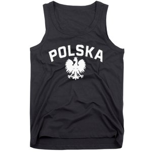 Polska Polish Eagle Poland Polish Ancestry Dyngus Day Tank Top