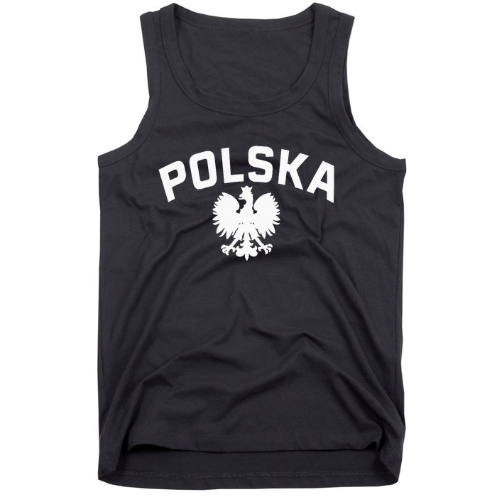 Polska Polish Eagle Poland Polish Ancestry Dyngus Day Tank Top