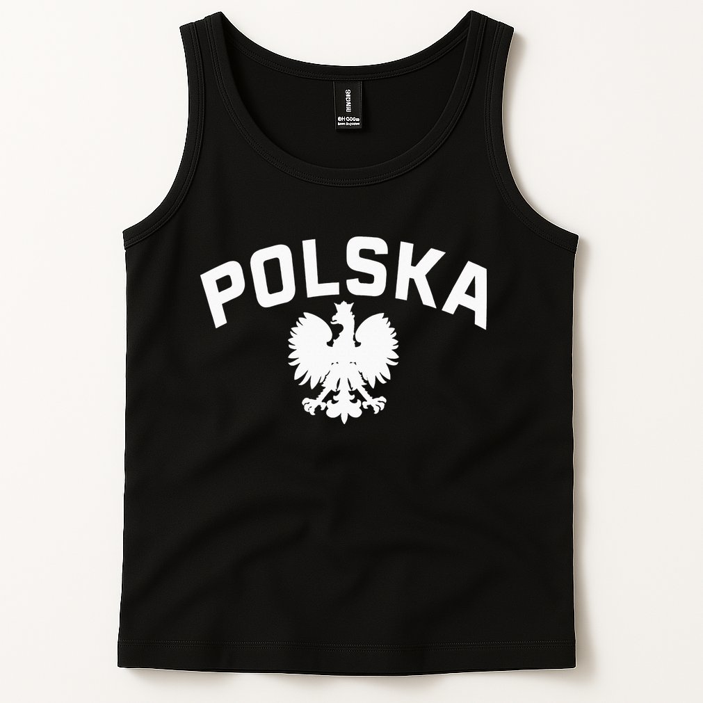 Polska Polish Eagle Poland Polish Ancestry Dyngus Day Tank Top