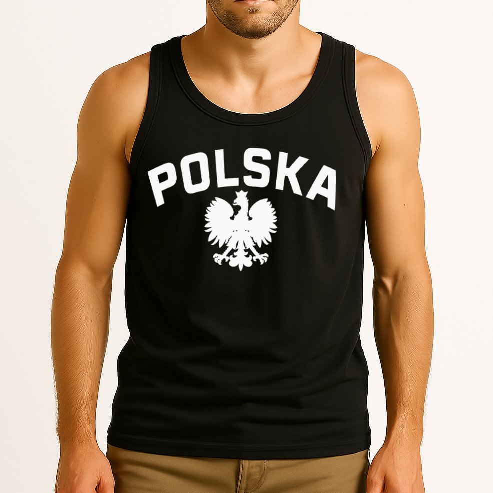 Polska Polish Eagle Poland Polish Ancestry Dyngus Day Tank Top