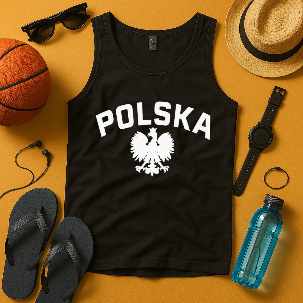 Polska Polish Eagle Poland Polish Ancestry Dyngus Day Tank Top