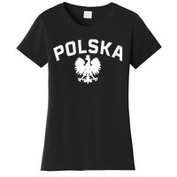 Polska Polish Eagle Poland Polish Ancestry Dyngus Day Women's T-Shirt