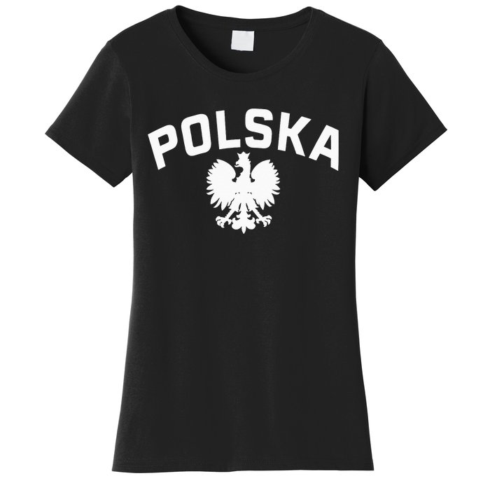 Polska Polish Eagle Poland Polish Ancestry Dyngus Day Women's T-Shirt