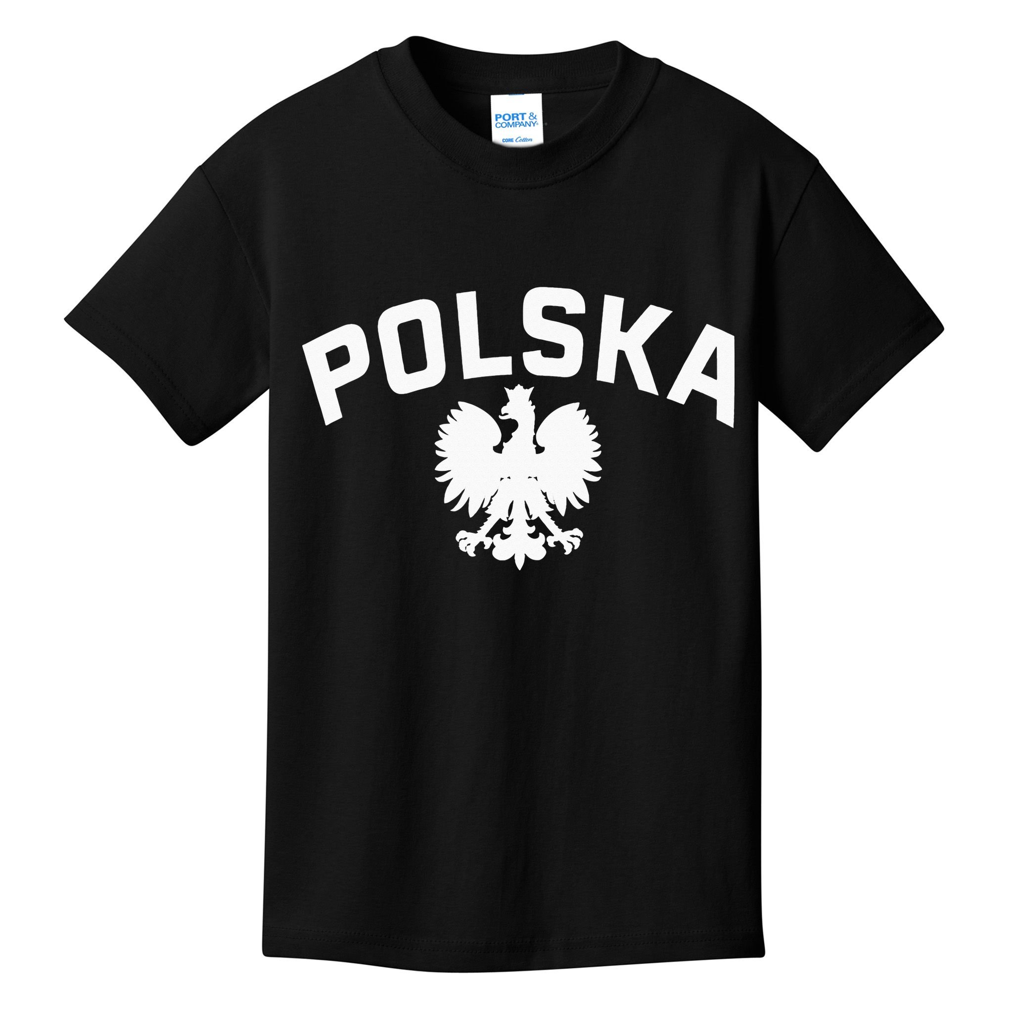 Polska Polish Eagle Poland Polish Ancestry Dyngus Day Kids T-Shirt