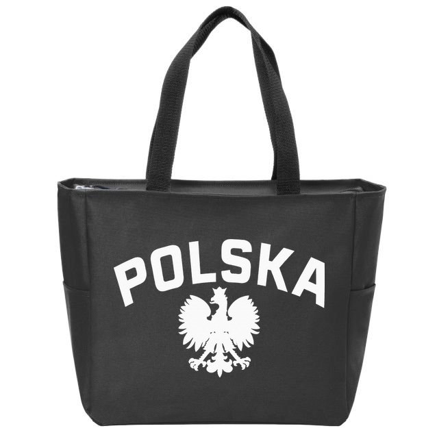 Polska Polish Eagle Poland Polish Ancestry Dyngus Day Zip Tote Bag