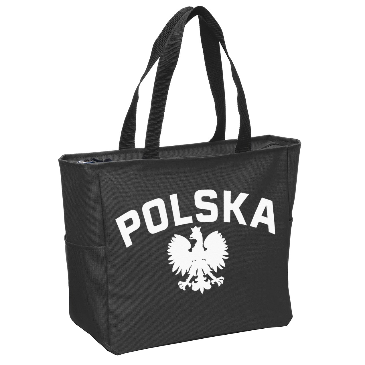 Polska Polish Eagle Poland Polish Ancestry Dyngus Day Zip Tote Bag