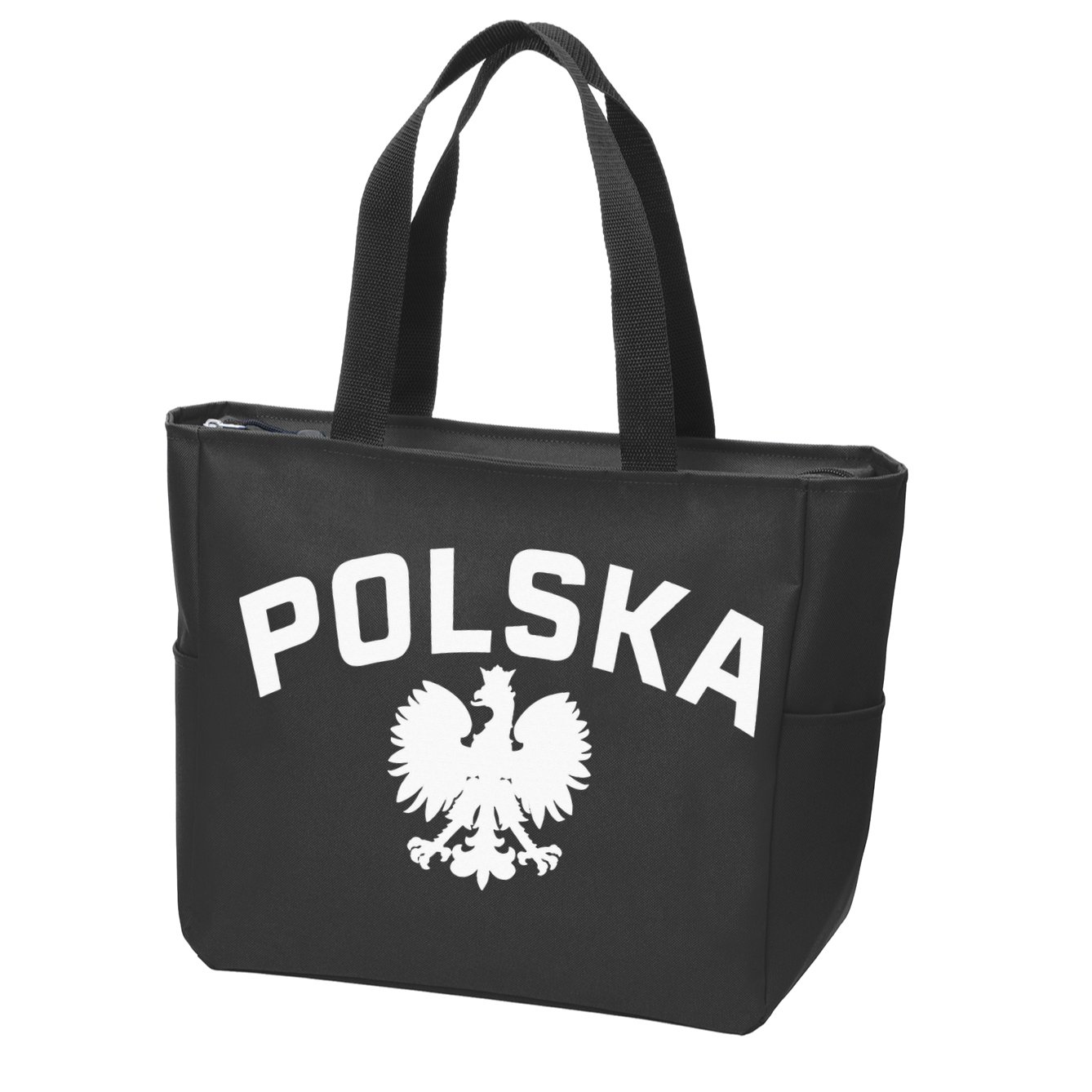 Polska Polish Eagle Poland Polish Ancestry Dyngus Day Zip Tote Bag
