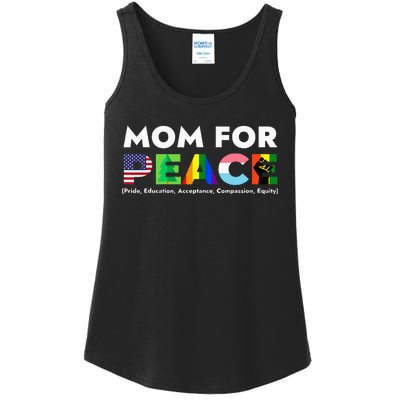 Peace Price Education Acceptance Compassion Equity Ladies Essential Tank