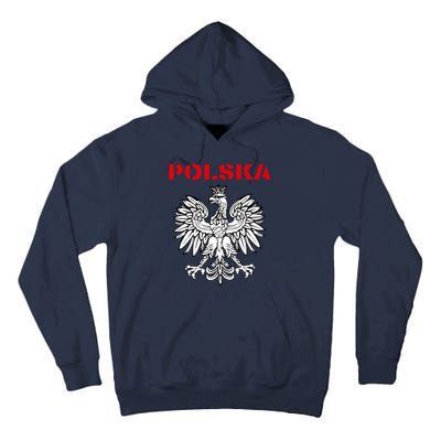 Polska Poland Eagle Poland Heritage Polish Pride Roots Tall Hoodie