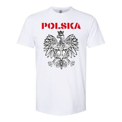 Polska Poland Eagle Poland Heritage Polish Pride Roots Softstyle CVC T-Shirt