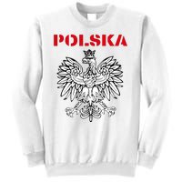 Polska Poland Eagle Poland Heritage Polish Pride Roots Sweatshirt