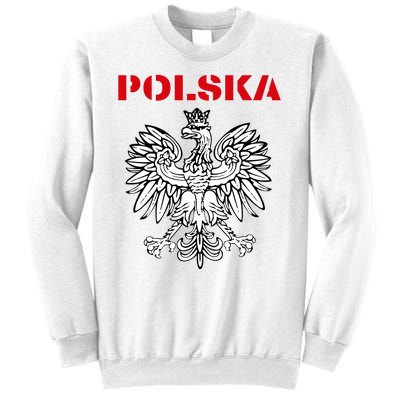 Polska Poland Eagle Poland Heritage Polish Pride Roots Sweatshirt