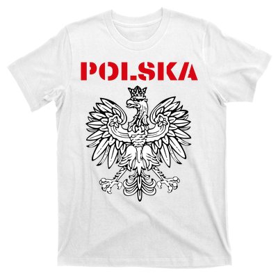 Polska Poland Eagle Poland Heritage Polish Pride Roots T-Shirt