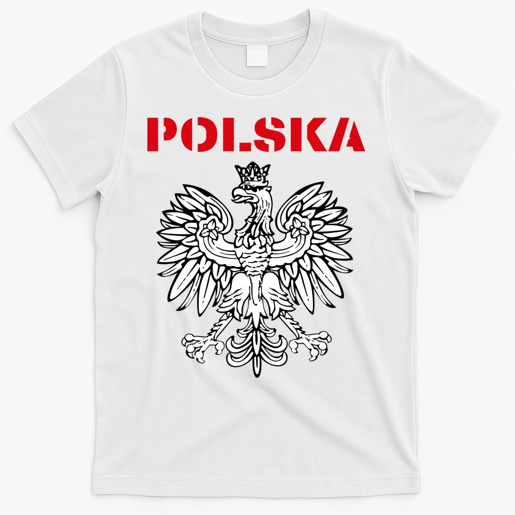 Polska Poland Eagle Poland Heritage Polish Pride Roots T-Shirt