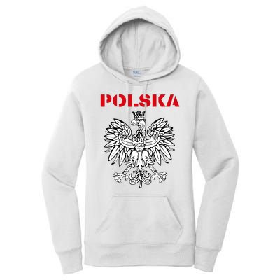 Polska Poland Eagle Poland Heritage Polish Pride Roots Women's Pullover Hoodie