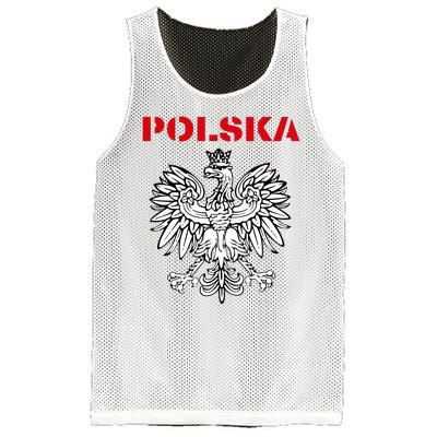 Polska Poland Eagle Poland Heritage Polish Pride Roots Mesh Reversible Basketball Jersey Tank