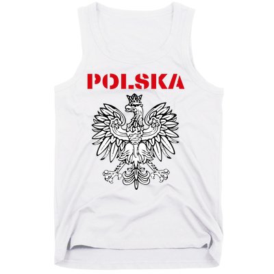 Polska Poland Eagle Poland Heritage Polish Pride Roots Tank Top