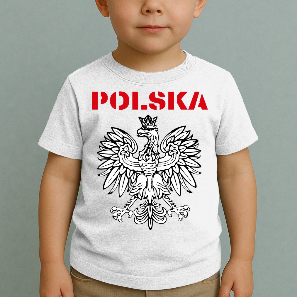 Polska Poland Eagle Poland Heritage Polish Pride Roots Toddler T-Shirt