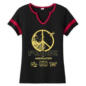 Peace Ladies Halftime Notch Neck Tee