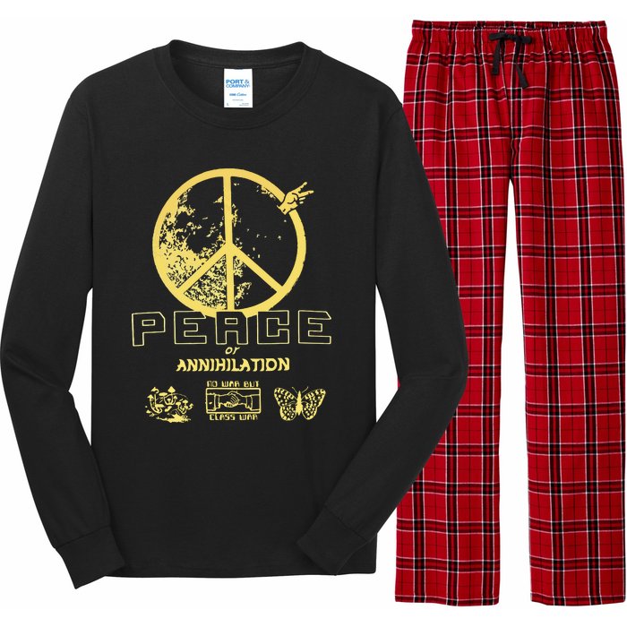 Peace Long Sleeve Pajama Set