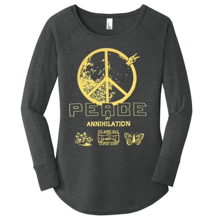 Peace Women's Perfect Tri Tunic Long Sleeve Shirt