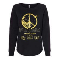 Peace Womens California Wash Sweatshirt