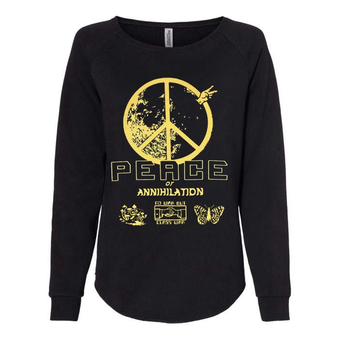 Peace Womens California Wash Sweatshirt