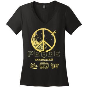 Peace Women's V-Neck T-Shirt