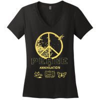 Peace Women's V-Neck T-Shirt