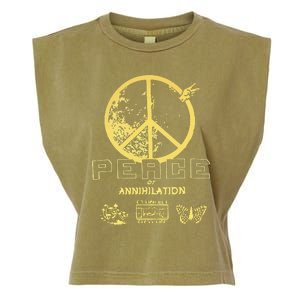 Peace Garment-Dyed Women's Muscle Tee