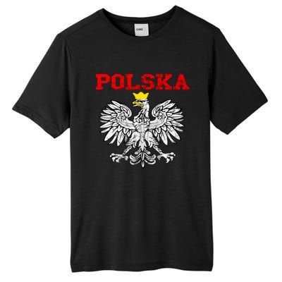 Polska Polish Eagle Poland Flag Polish Pride Polska Poland Gift Tall Fusion ChromaSoft Performance T-Shirt