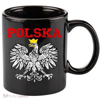 Polska Polish Eagle Poland Flag Polish Pride Polska Poland Gift 11oz C Handle Ceramic Mug