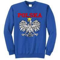 Polska Polish Eagle Poland Flag Polish Pride Polska Poland Gift Sweatshirt