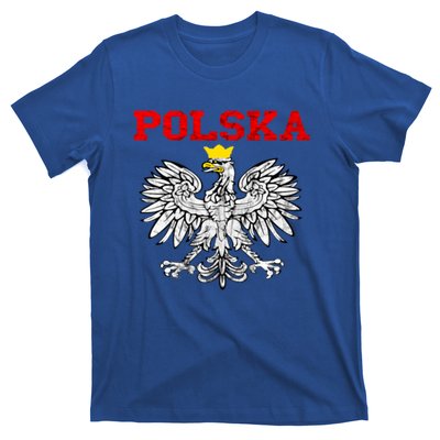 Polska Polish Eagle Poland Flag Polish Pride Polska Poland Gift T-Shirt