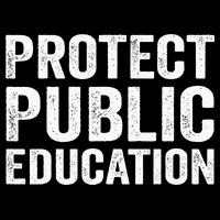Protect Public Education Public Teacher School Impact Tech Backpack