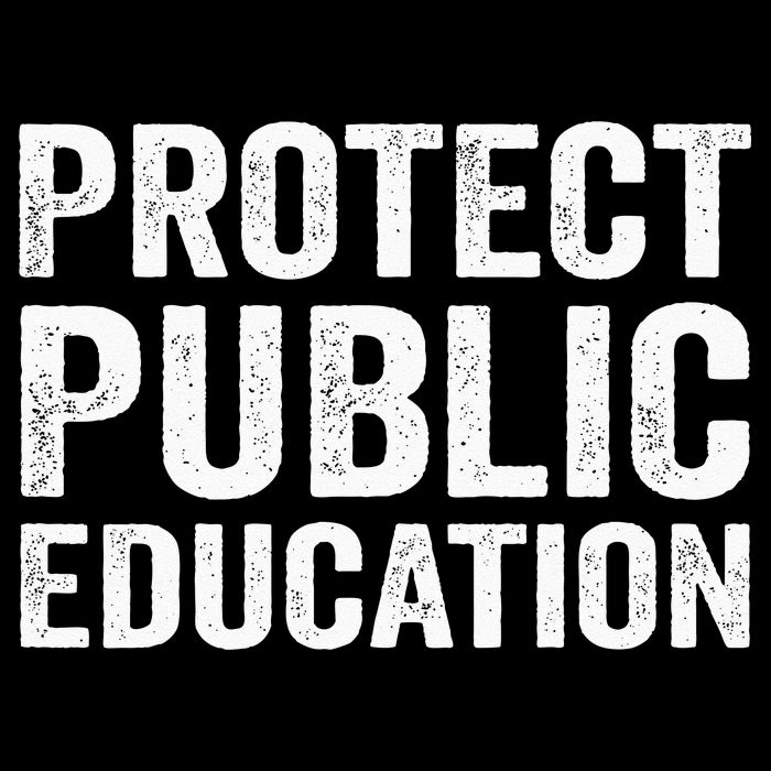 Protect Public Education Public Teacher School Impact Tech Backpack