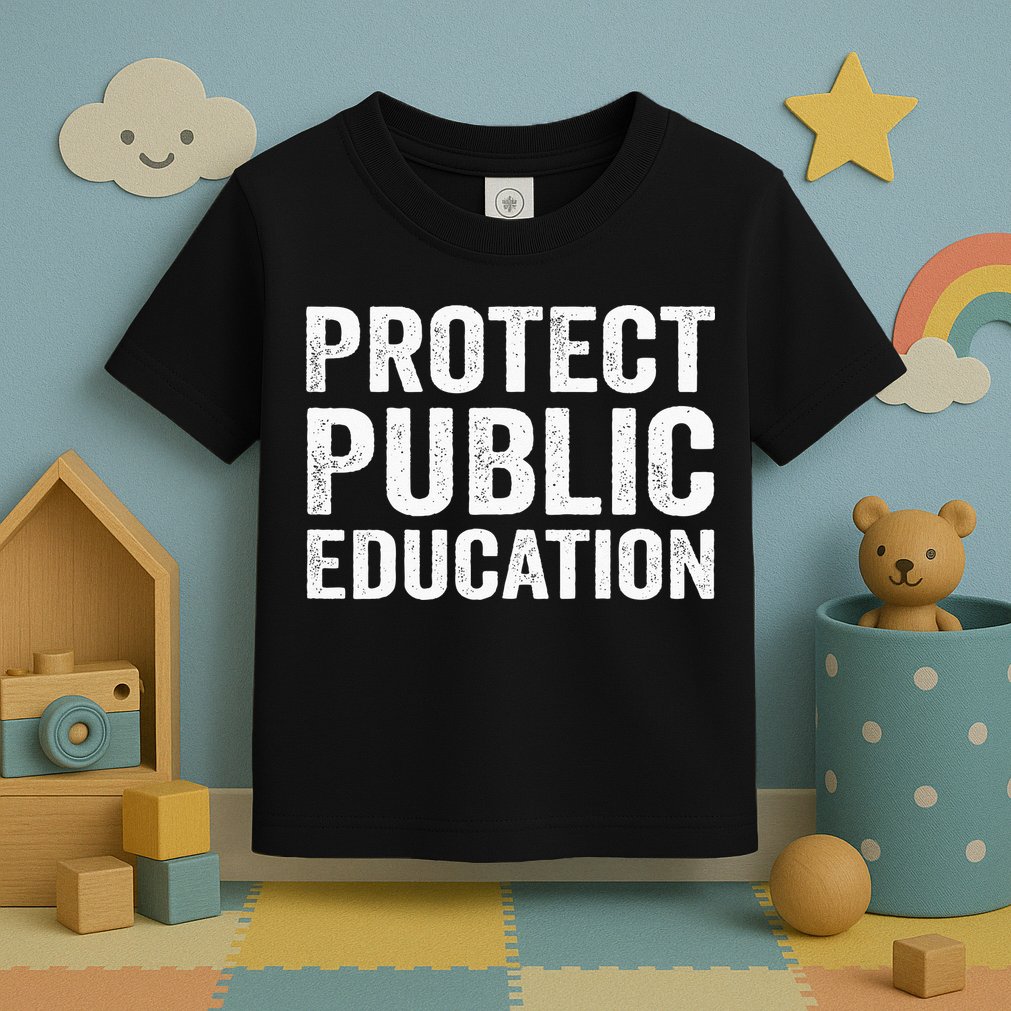 Protect Public Education Public Teacher School Toddler T-Shirt